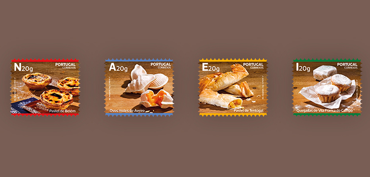 Doces tradicionais portugueses chegam a nova emissão filatélica dos CTT