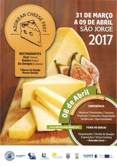 Cartaz do festival do queijo dos Açores