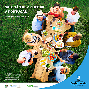 Cartaz do 2º Dia Nacional da Gastronomia Portuguesa