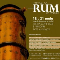Cartaz do 1º Festival do Rum da Madeira